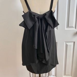 Club Monaco bow back dress
